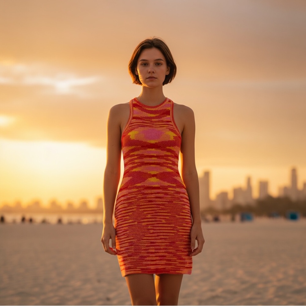 Princess Polly Multicolor Knit Mini Dress